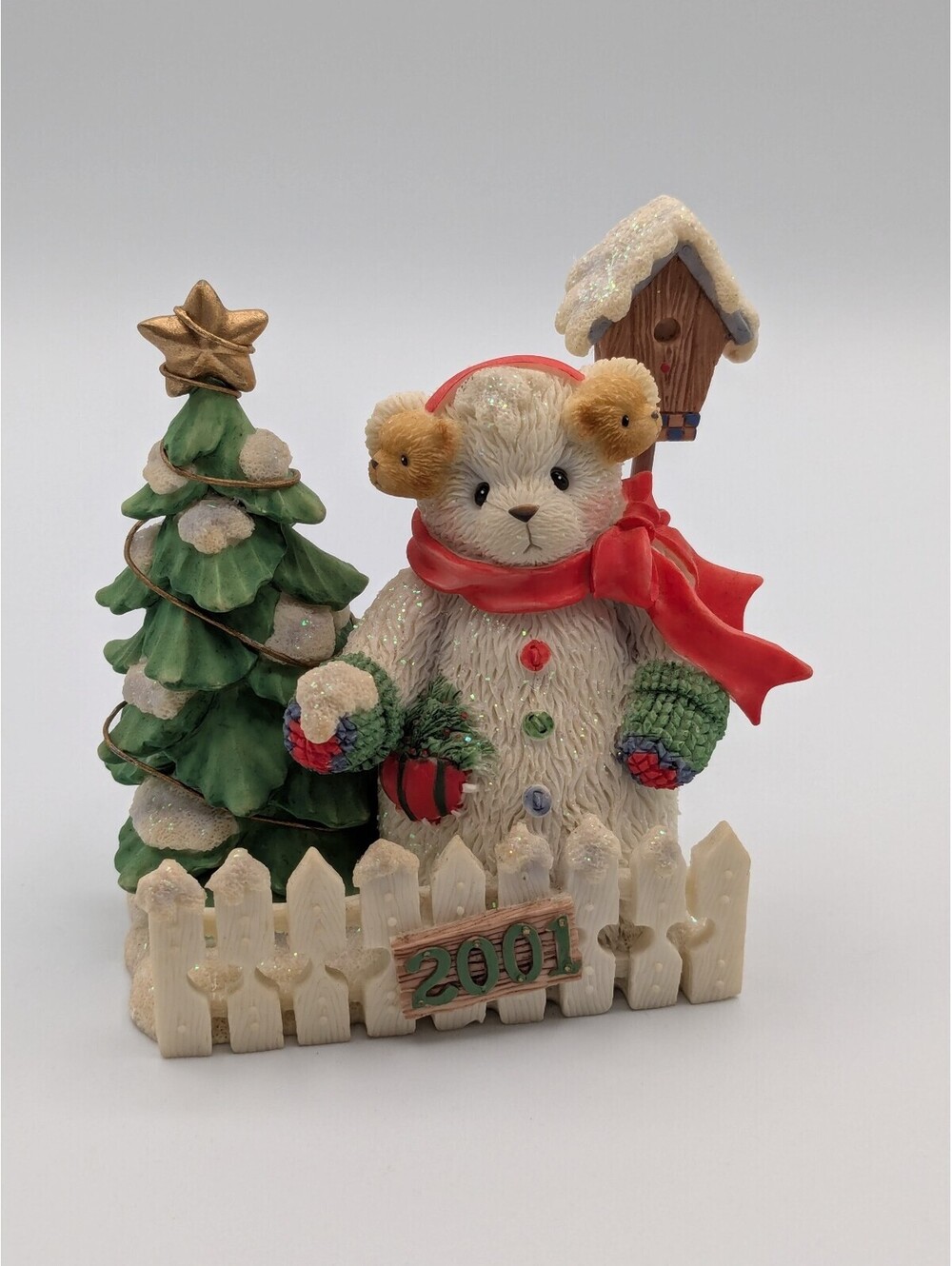 Cherished Teddies Erika (865036) 2001 Remember the Past Cherish the Years Ahead